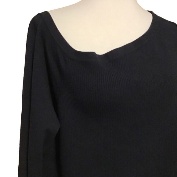 Sofia by Sofia Vergara Black Off Shoulder Pullover Sweater 4X - Picture 4 of 12